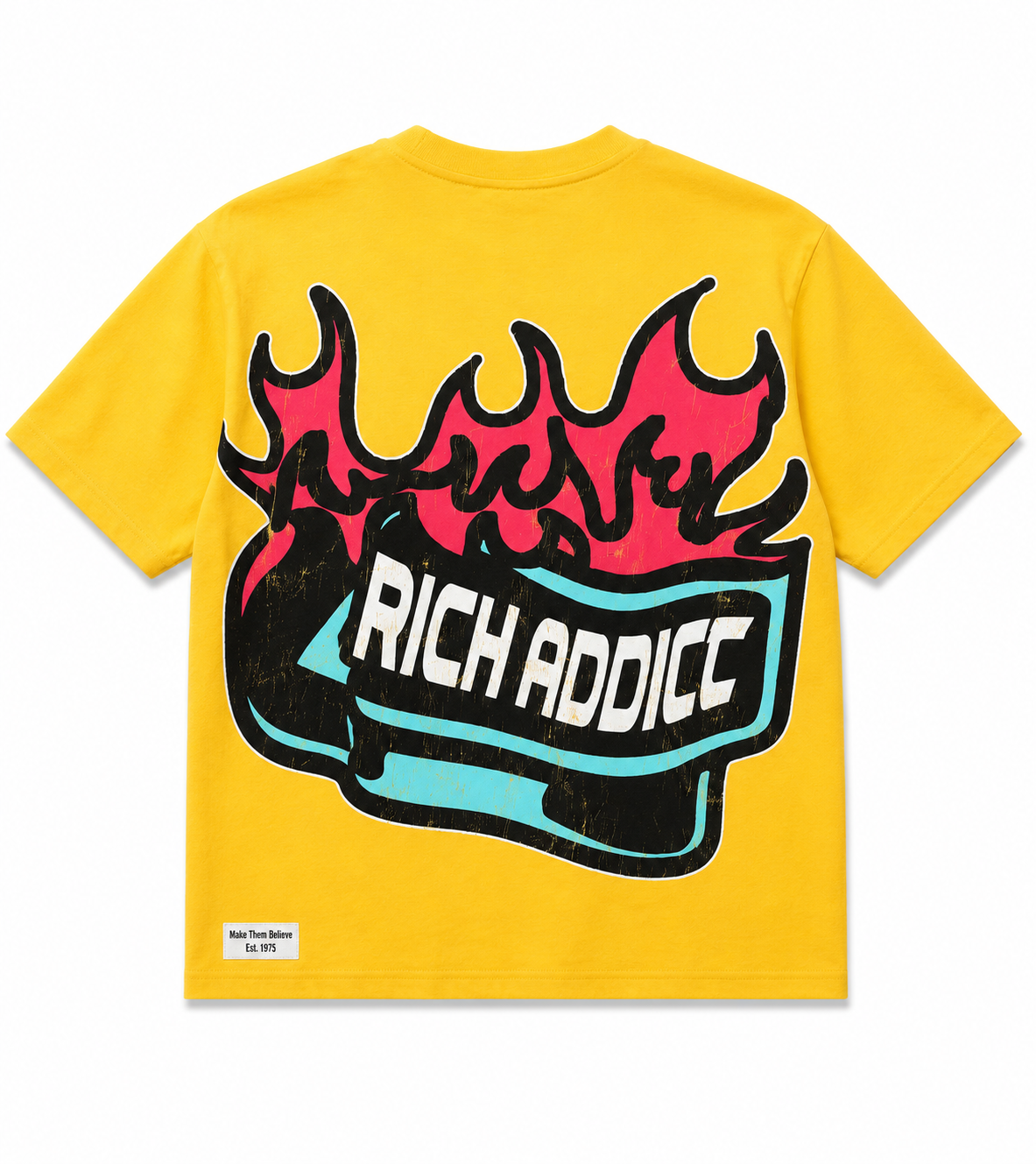 Rich Addict Oversized Trippy Shirt