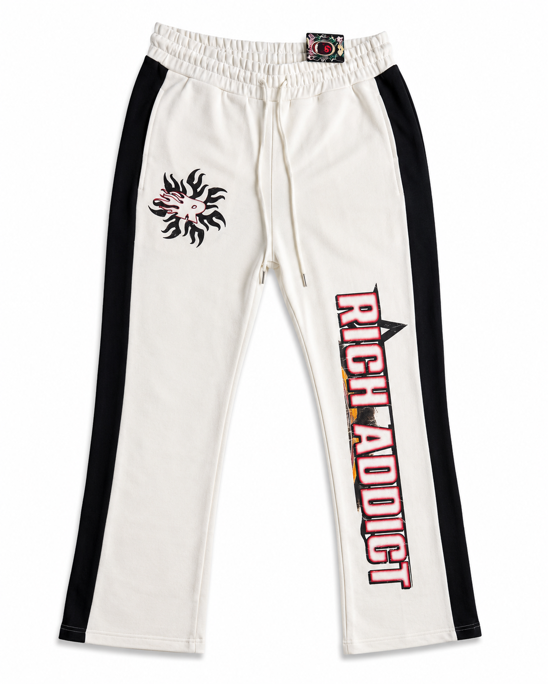 Rich addict white/flare 50% Off at Checkout