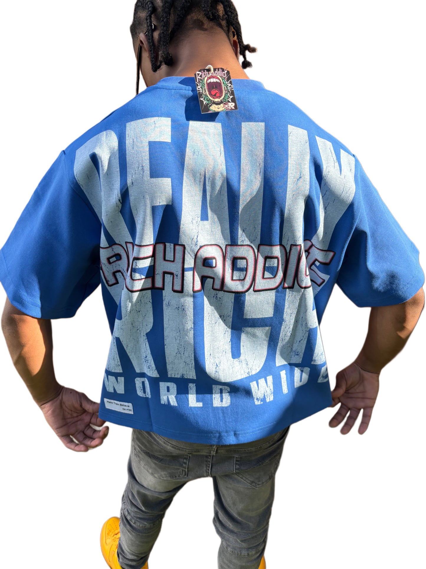 Rich Addict Oversized Tour Shirt