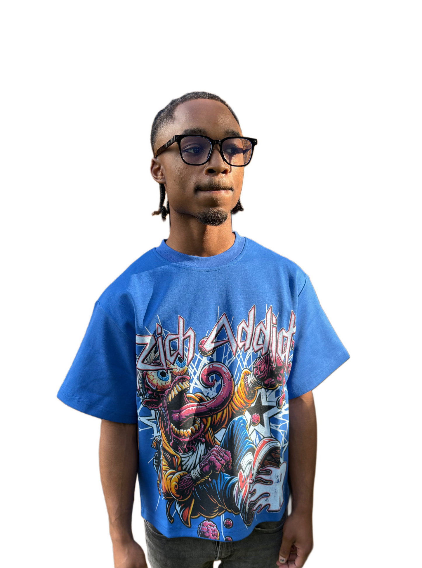 Rich Addict Oversized Tour Shirt